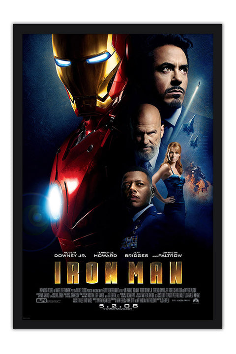 Poster Homem de Ferro - Iron Man - Marvel - Filmes