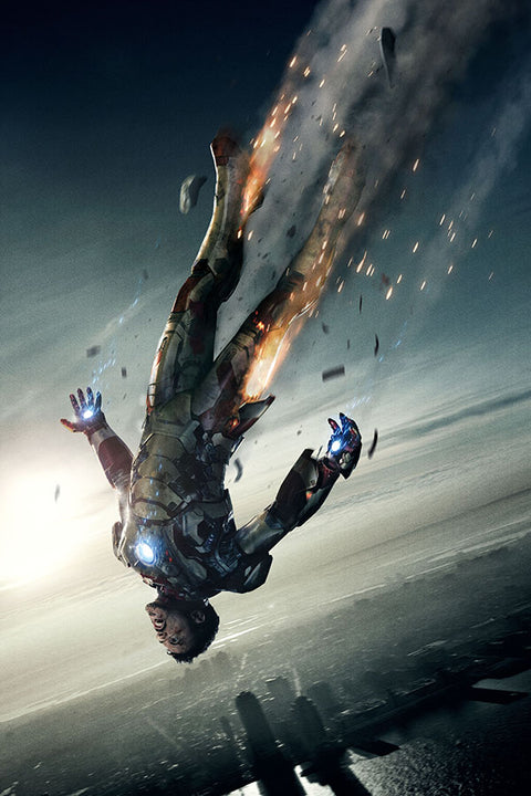 Poster Homem de Ferro 3 - Iron Man - Marvel - Filmes