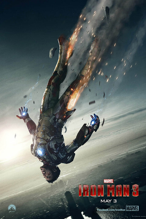 Poster Homem de Ferro 3 - Iron Man - Marvel - Filmes