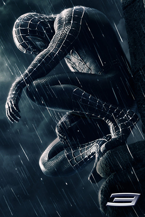 Poster Homem Aranha 3 - Spider Man 3 - Black Suit - Marvel - Filmes