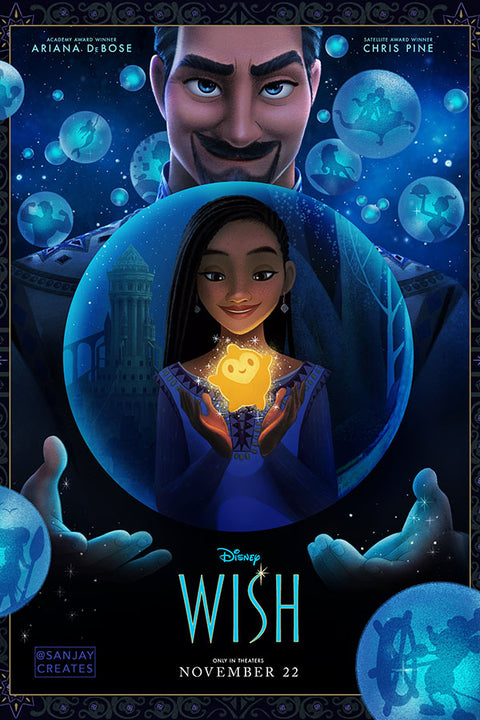 Poster Wish - O Poder dos Desejos - Disney - Filmes
