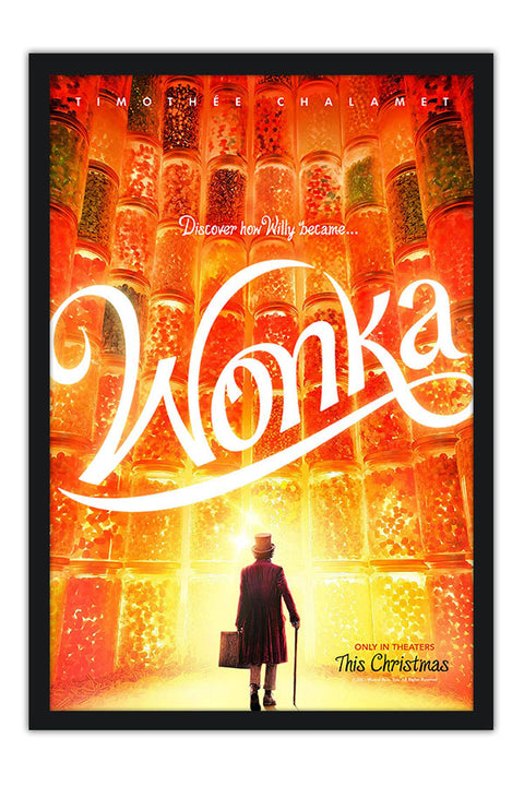 Poster Wonka - Musical - Timothee Chalamet - Filmes