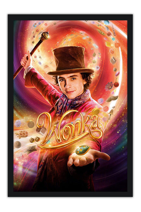 Poster Wonka - Musical - Timothee Chalamet - Filmes