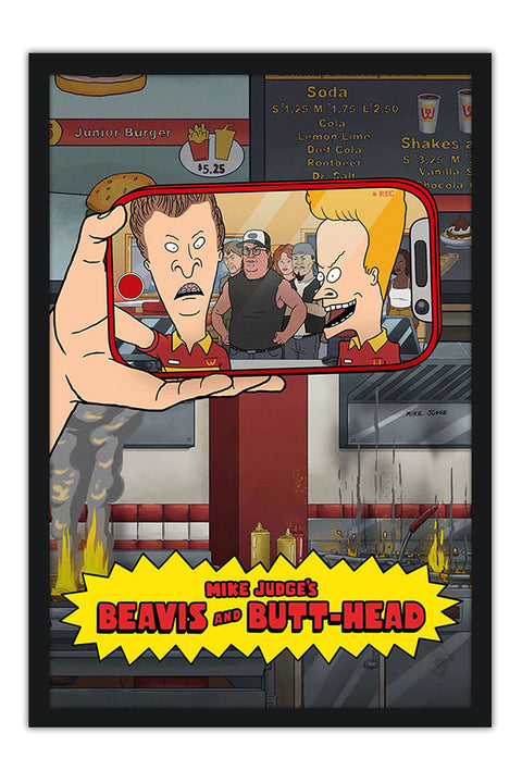 Poster Beavis e Butthead - Desenhos