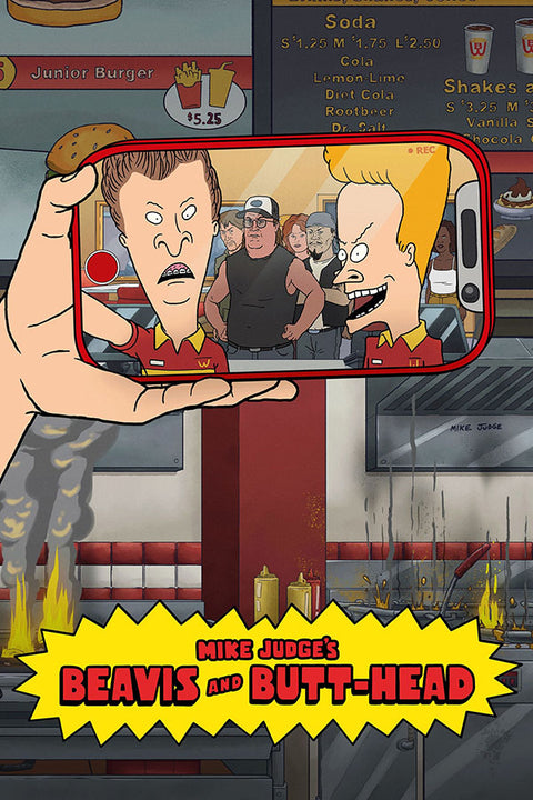 Poster Beavis e Butthead - Desenhos