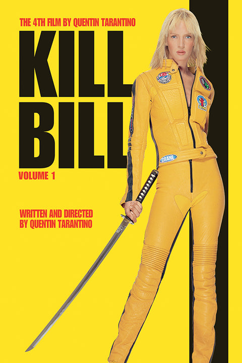 Poster Kill Bill Volume 1 - Tarantino - Filmes