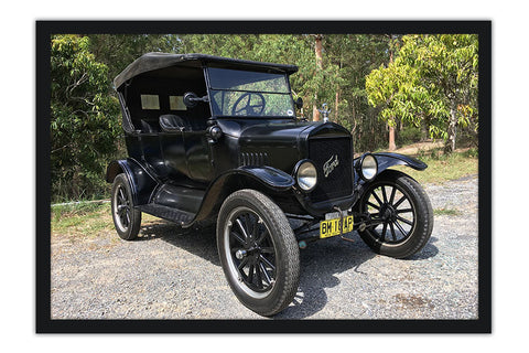 Poster Ford Model T Touring - Carros Antigos