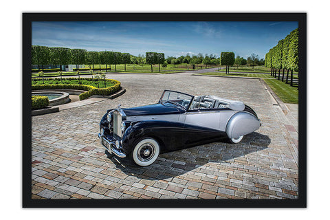 Poster Rolls Royce Silver Dawn - Carros Antigos