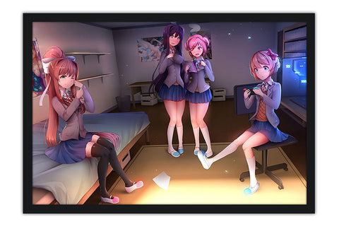 Poster Doki Doki Literature Club - Games