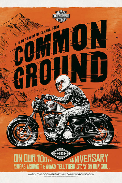 Poster Harley Davidson - Motos