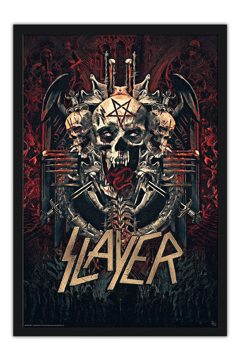 Poster Slayer - Bandas de Rock