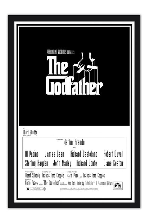 Poster The Godfather - O Poderoso Chefão - Parte 2 - Filmes de Máfia