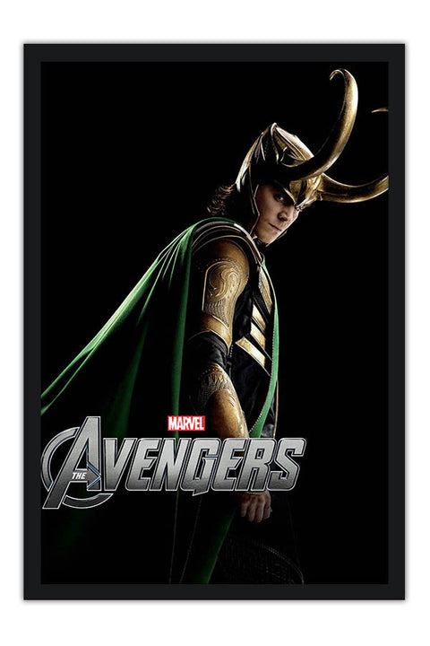 Poster Os Vingadores - The Avengers - Loki - Marvel - Filmes