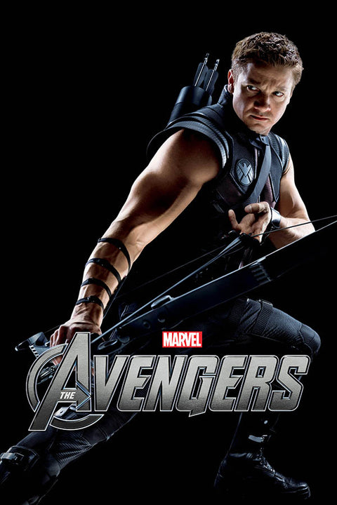 Poster Os Vingadores - The Avengers - Hawkeye - Gavião Arqueiro - Marvel - Filmes