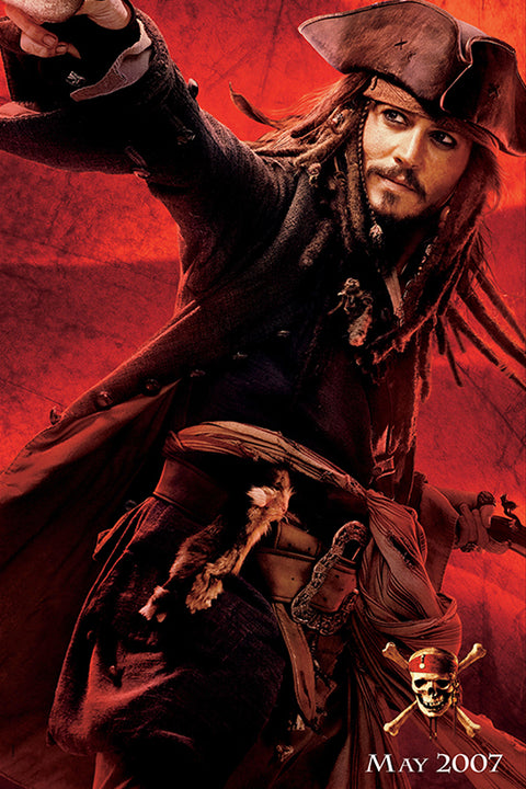 Poster Piratas do Caribe - No Fim do Mundo - Filmes