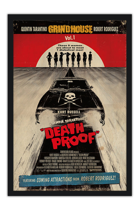 Poster Planeta Terror - Grindhouse - Death Proof - A Prova de Morte - Filmes