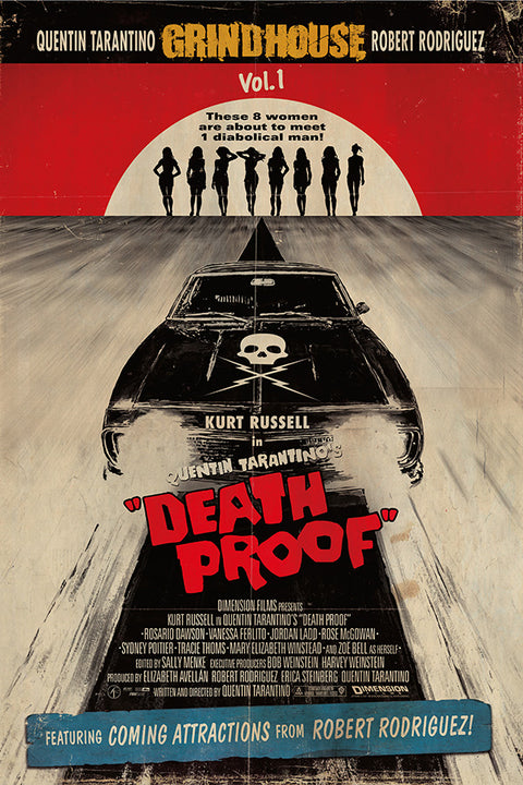 Poster Planeta Terror - Grindhouse - Death Proof - A Prova de Morte - Filmes