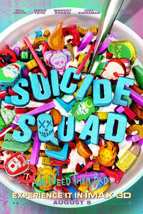 Poster Esquadrão Suicida - Suicide Squad 2016 - Filmes