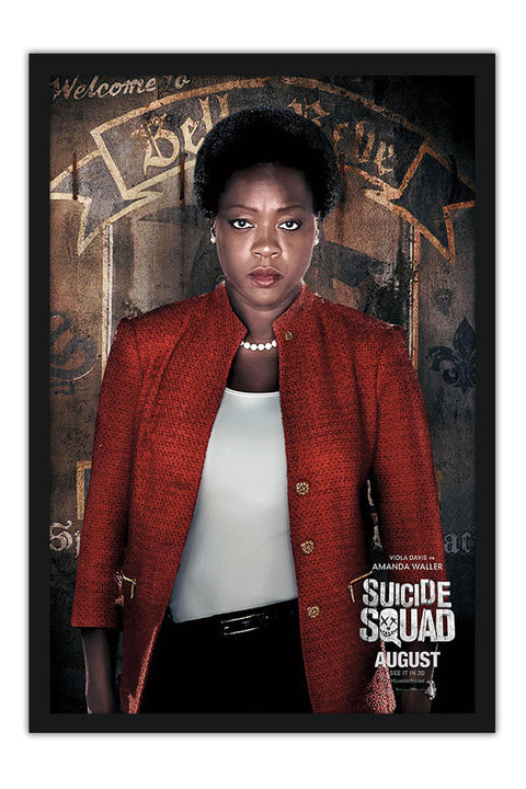 Poster Esquadrão Suicida - Suicide Squad 2016 - Amanda Waller - Filmes