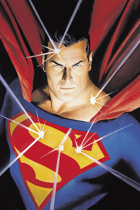 Poster Super Homem - Superman - Alex Ross - Comics - Quadrinhos - Hq