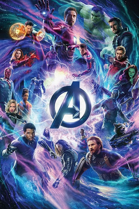 Poster Avengers Infinity War - Vingadores Guerra Infinita - Filmes