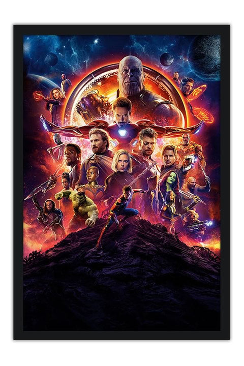 Poster Avengers Infinity War - Vingadores Guerra Infinita - Filmes