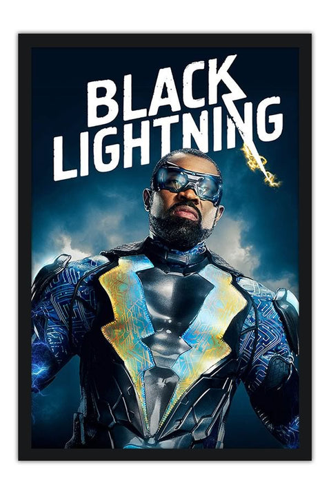 Poster Black Lightning Raio Negro - Séries