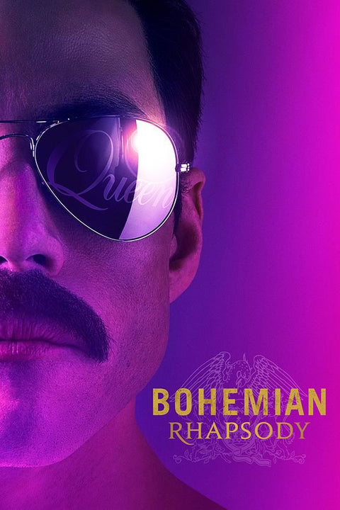 Poster Bohemian Rhapsody - Freddie Mercury - Queen - Filmes