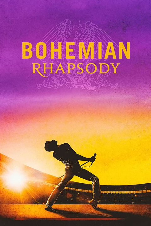 Poster Bohemian Rhapsody - Freddie Mercury - Queen - Filmes