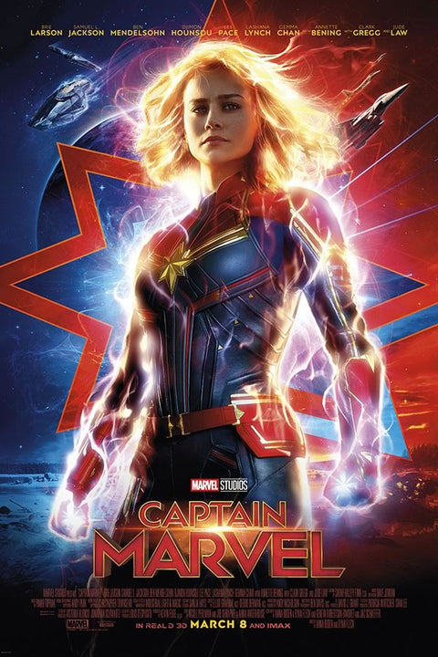 Poster Capitã Marvel - Filmes