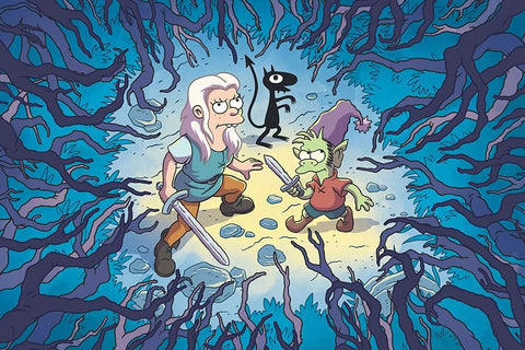 Poster Desencanto - Dischantment - Animação - Séries
