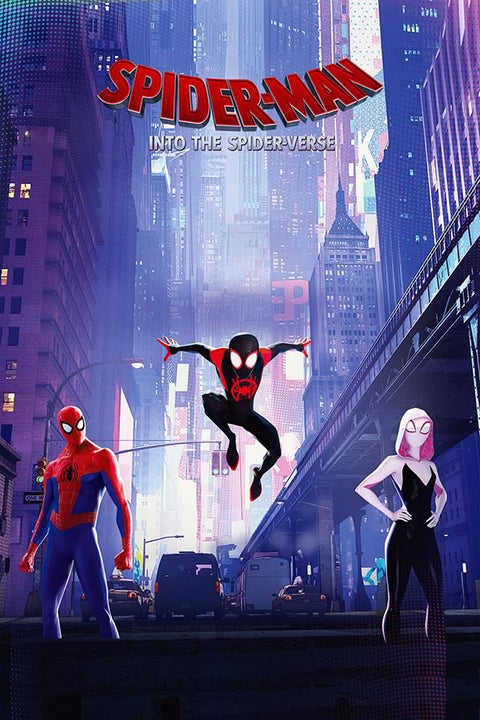 Poster Homem-Aranha: No Aranhaverso - Spider-Man: Into the Spider-Verse - Filmes