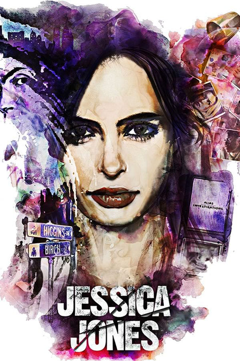 Poster Jessica Jones - Séries