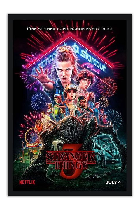 Poster Stranger Things - 3ª Temporada - Séries