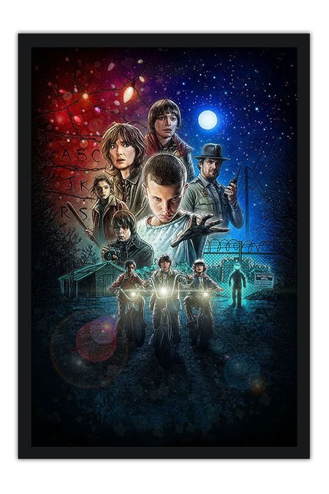 Poster Stranger Things - Sem Texto - 1ª Temporada - Séries