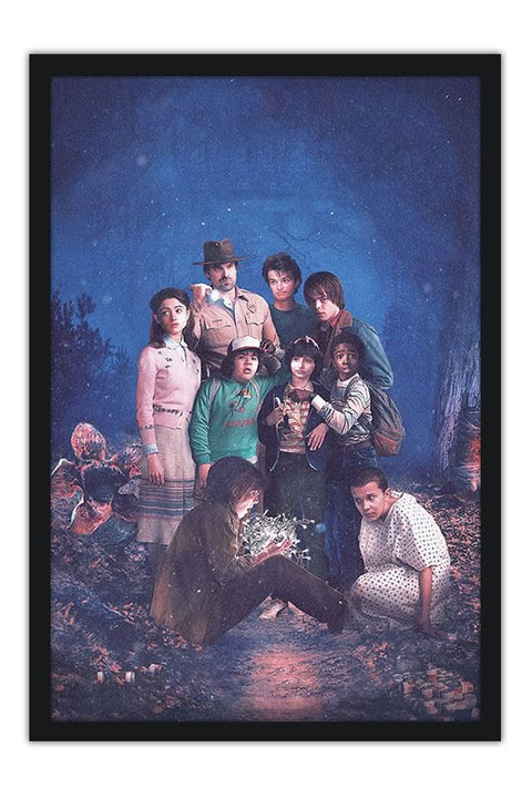 Poster Stranger Things - Sem Texto - 1ª Temporada - Séries