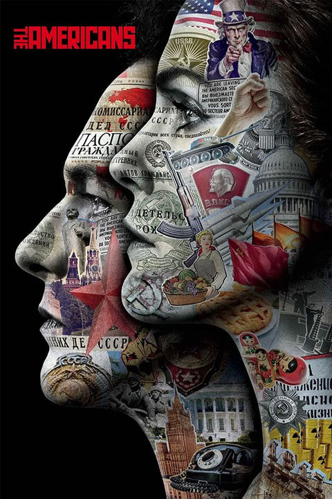 Poster The Americans - Os Americanos - Séries