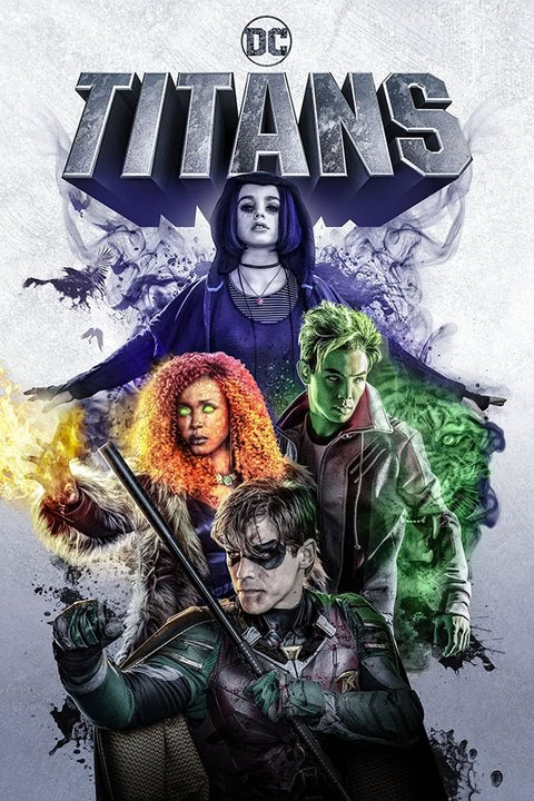 Poster Teen Titans - Jovens Titãs - Séries