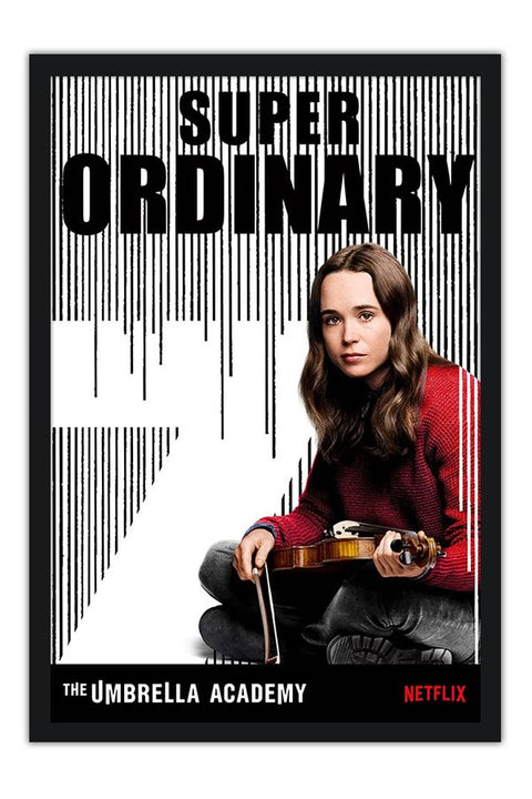 Poster Umbrella Academy Super Ordinary 7- Séries