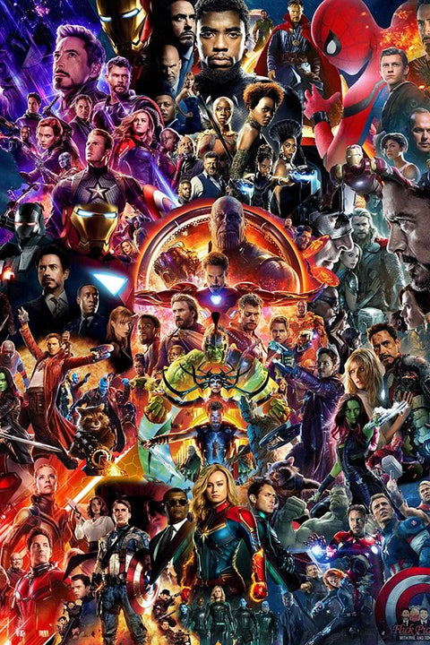Poster Heróis Marvel Mashup Especial - Filmes