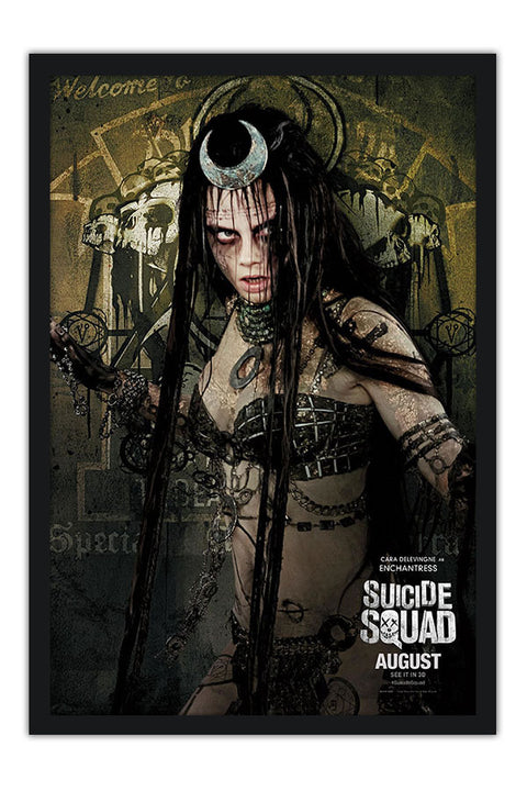 Poster Esquadrão Suicida - Suicide Squad 2016 - Enchantress - Magia - Filmes