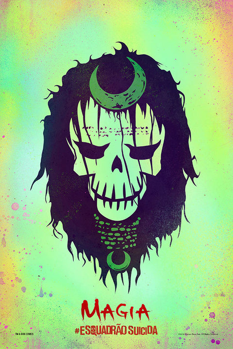 Poster Esquadrão Suicida 2016 - Suicide Squad - Enchantress - Magia - Filmes