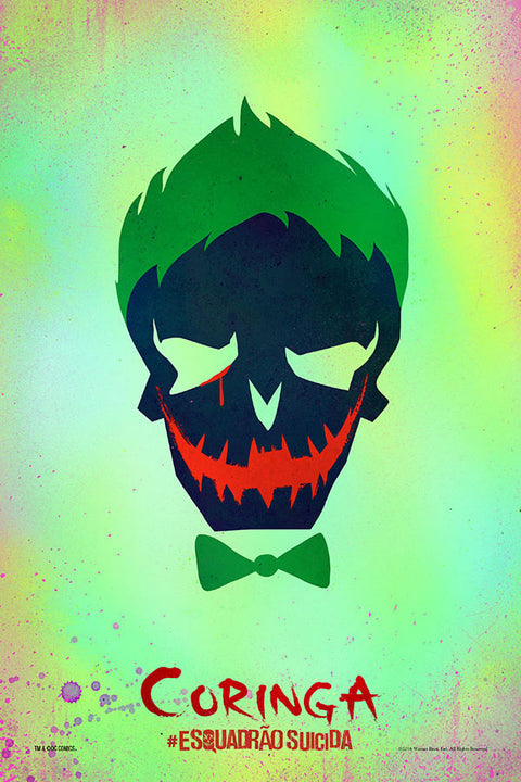 Poster Esquadrão Suicida - Suicide Squad 2016 - Joker - Coringa - Filmes