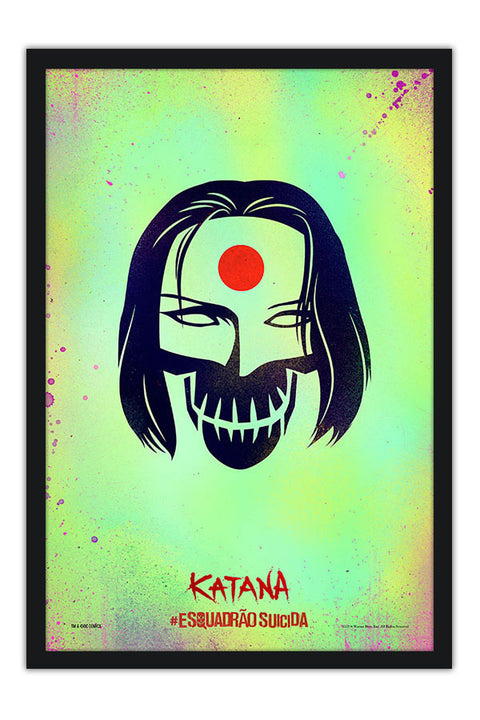 Poster Esquadrão Suicida - Suicide Squad 2016 - Katana - Filmes