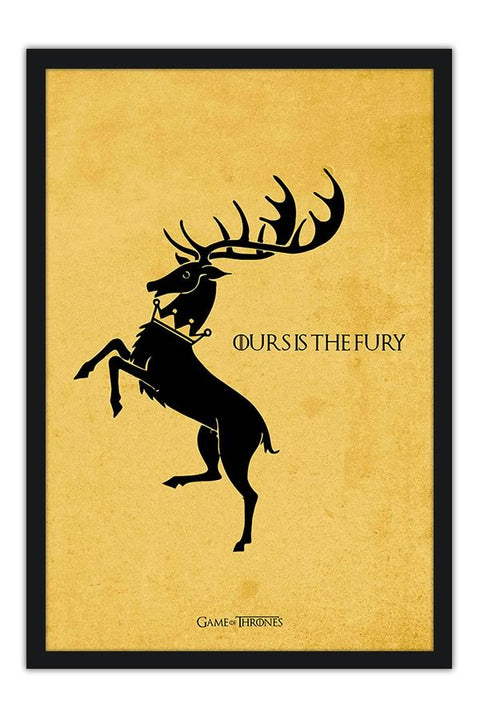 Poster Game Of Thrones - GOT - Casa Baratheon - Séries