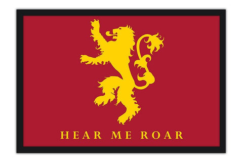 Poster Game Of Thrones - GOT - Casa Lannister - Séries