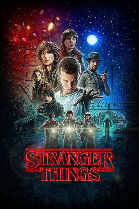Poster Stranger Things - 1ª Temporada - Séries