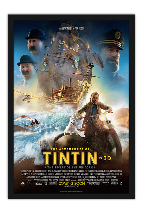 Poster As Aventuras de Tintim - Filmes - Infantil