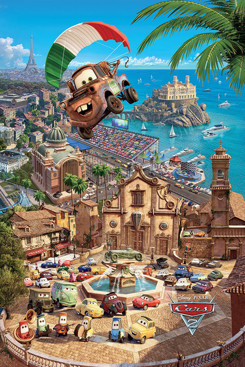 Poster Carros - Filmes - Infantil