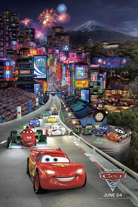 Poster Carros - Filmes - Infantil